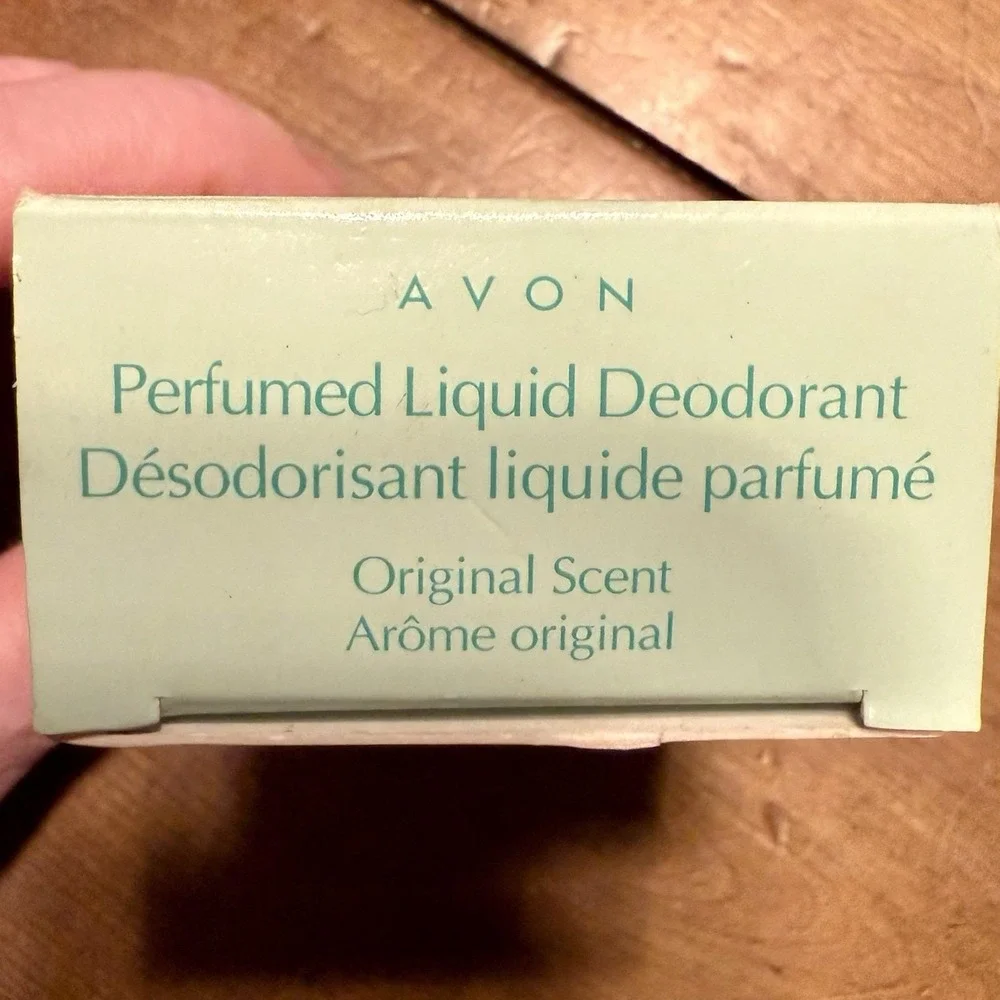 NEW! VTG 2000 Avon Perfumed Liquid Deodorant - Original Scent 2oz 59ml BOX!